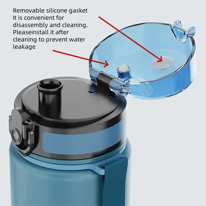 ToySip Kids Bottle Set featuring removable silicone gasket for easy cleaning and leak prevention.