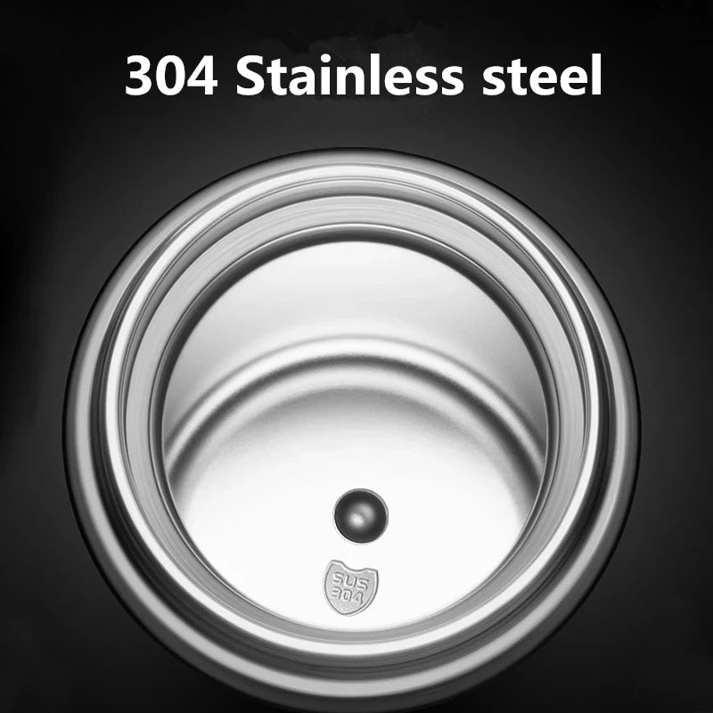 SmartTemp Elite – Custom LED Bottle (500ML) showing premium 304 stainless steel interior.