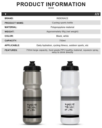 Riderace Cycling Water Bottle