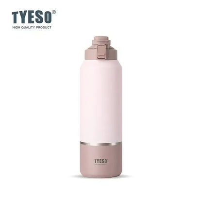 Pink SummitFlow Bottle, a vacuum-insulated hydration bottle for keeping drinks hot or cold during adventures.