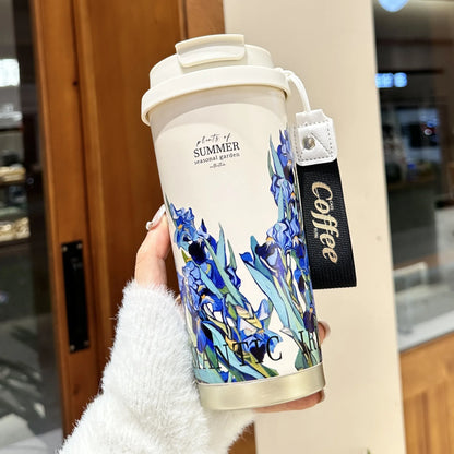 BloomSip Coffee Tumbler