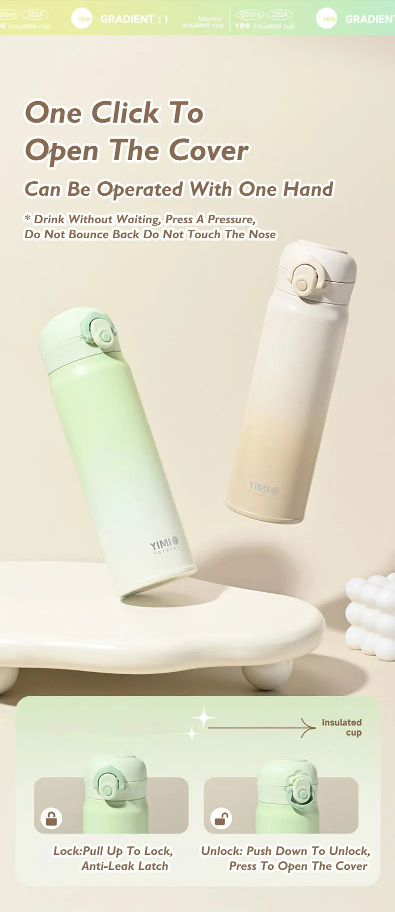 PureLock Thermal Bottle