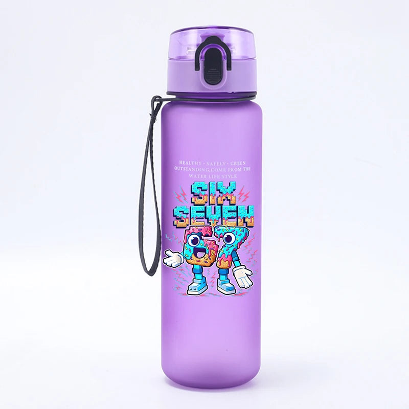 kids water bottle with cartoon design